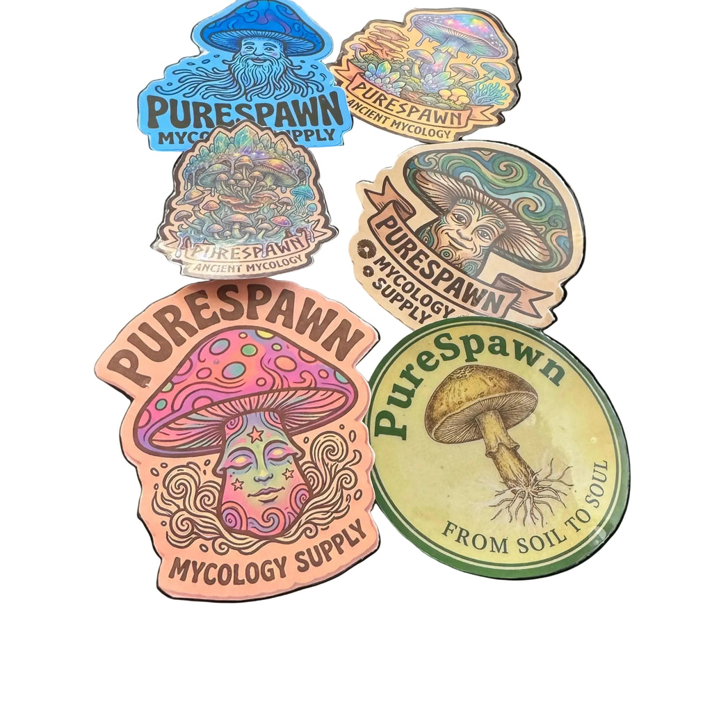 PureSpawn Brand Stickers - 6 Pack