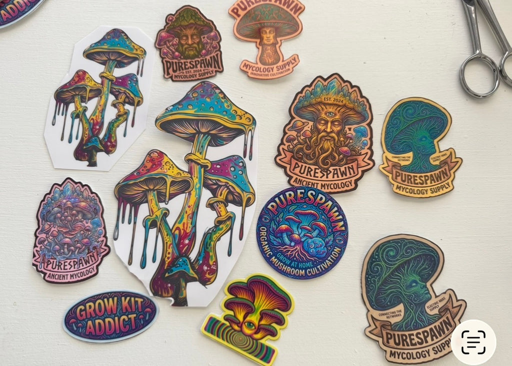 PureSpawn Brand Stickers - 6 Pack