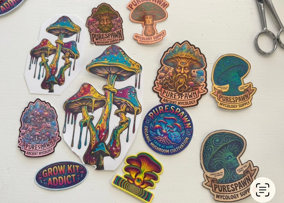 PureSpawn Brand Stickers - 6 Pack