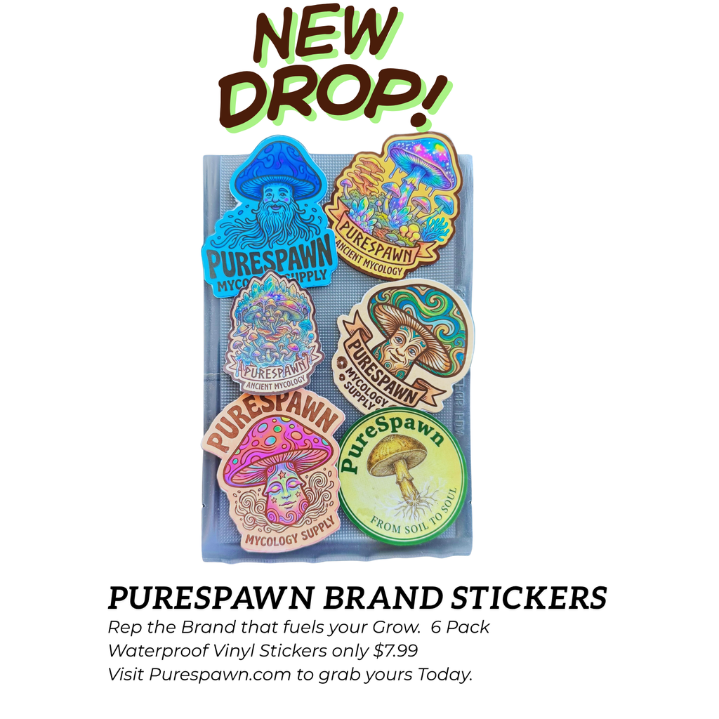 PureSpawn Brand Stickers - 6 Pack